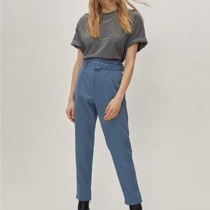 Nasty Gal Paperbag Trousers NEW